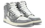 AMIRI Skel Top Hi Grey White - фото 2