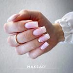 Makear Gel&Go, Гель для наращивания ногтей, GG27 Glitter Dark Rose, 15мл - фото 7
