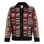 Куртка-свитер Adidas Crafted Jacket Sweater 'Black' - фото