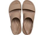 Сандалии Crocs Brooklyn Low Wedge, цвет Latte/Mushroom - фото 2