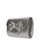 Клатч MANFIELD Clutch, серебряный - фото 2