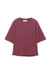 Футболка PULL&BEAR Basic T-shirt, Bordeaux - фото 6