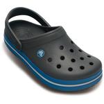 Сандалии с ремешком под крокодила Crocs, серый - фото 3