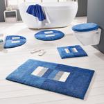 Коврик для ванной Erwin Müller Badematte Korfu, синий - фото 2