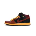 Nike SB Dunk Mid Ostrich Team Red - фото