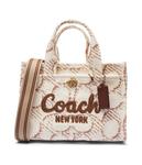 Сумочка из холста Coach, желтый - фото