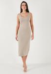 Платье из джерси LELA, цвет Stone - фото 4