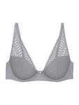 Треугольный бюстгальтер TRIUMPH  Aura Spotlight, серый - фото