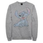 Мужской свитшот Disney Lilo & Stitch Pop Art Comic Stitch - фото