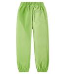 Хлопковые спортивные штаны Frack Face Acne Studios Kids, Herb Green - фото 4
