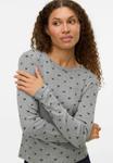 Топ Vero Moda VMTHERESE , Light Grey Melange/Light Grey - фото