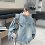 Детская куртка Stand Collar Moderate EASTERN CAMEL, синий - фото 6