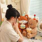 Плюшевая кукла Cake Fox высотой 40см/48см MENGMENGBUNNY - фото 8