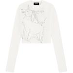 Футболка с принтом WE11DONE, белый - фото