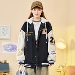 Doraemon Бейсбольная куртка, Black Cloud Puffer Jacket - фото 6