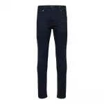 Джинсы Selected Slim Leon 6155 Super Stretch, синий - фото 3