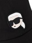 Бейсболка Karl Lagerfeld Cap, черный - фото 4
