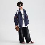 Детская куртка Stand Collar Moderate EASTERN CAMEL, темно-синий - фото 10