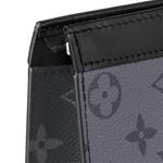 LOUIS VUITTON Сумка-пудреница Voyage Monogram Eclipse Reverse Mm серая - фото 5