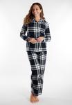 Пижамный комплект TOM TAILOR Pyjama set, Grau Dunkel Karo/Dark Grey - фото