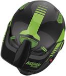 Шлем Nolan n30-4 xp uncharted, Black/Green - фото 2