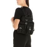 Нейлоновый рюкзак унисекс черный PRADA - фото 4