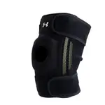 Наколенник 4-х пружинный для бега, альпинизма, велоспорта, футбола, бадминтона, баскетбола унисекс Under Armour, черный - фото 9