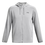 Куртка essentials swacket hoodie jacket 'grey' Under Armour, серый - фото