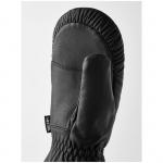 Кожаные варежки-коробки Hestra, Black - фото 4