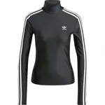 Лонгслив adidas Originals Adicolor 3 Stripes Turtleneck, черный - фото 3