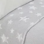 Детское хлопковое одеяло Stern Mini Home - El Corte Inglés, серый - фото 2