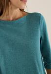 Топ Cecil Long sleeved top, Grün/Mottled Dark Green - фото 3
