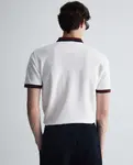 Поло с текстурным узором Sfera, белый - фото 4