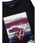 Лонгслив regular fit Guess, черный - фото 3