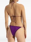 Бикини с блестками Oséree, фиолетовый - фото 3