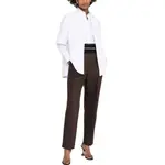 Логотип Прямые Брюки с Детализацией Alexander Wang, Шоколадный - фото 3