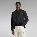 Толстовка G-Star RAW с логотипом на груди, черный - фото