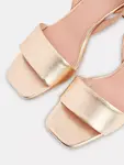 Сандалии Whistles Eden Block, золотой - фото 3