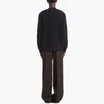 Кашемировый свитер мужской синий Prada, синий - фото 3