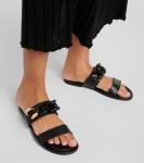 Кожаные сандалии lynette See By Chloé, черный - фото 4