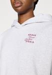 Худи Adidas Sportswear 3 STRIPES STUDIO HOODIE, Light Grey Heather/Light Grey - фото 6