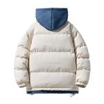 Стеганая куртка унисекс JCUI, Хаки - фото 11