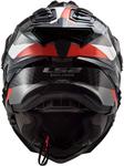 LS2 Helmets Explorer Carbon Adventure Helmet, Frontier Matte Titanium - фото 3