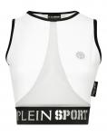 Майка Plein Sport Top, белый - фото