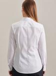 Однотонная блузка-рубашка Seidensticker, белый - фото 3