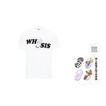 Футболка унисекс Whoosis, серый - фото 3