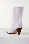 ISABEL MARANT джинсовые ботильоны Rouxa, сиреневый - фото