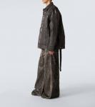 Ботинки Dr. Martens 1B60 Quad Sole Pentalace до колена Rick Owens, Black - фото 2