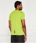 Футболка Slim fit Ea7, зеленый - фото 3