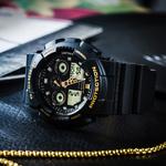 Часы Casio G-Shock Analog-Digital GA-100 Series, арт. GA-100GBX-1A9, черный - фото 7